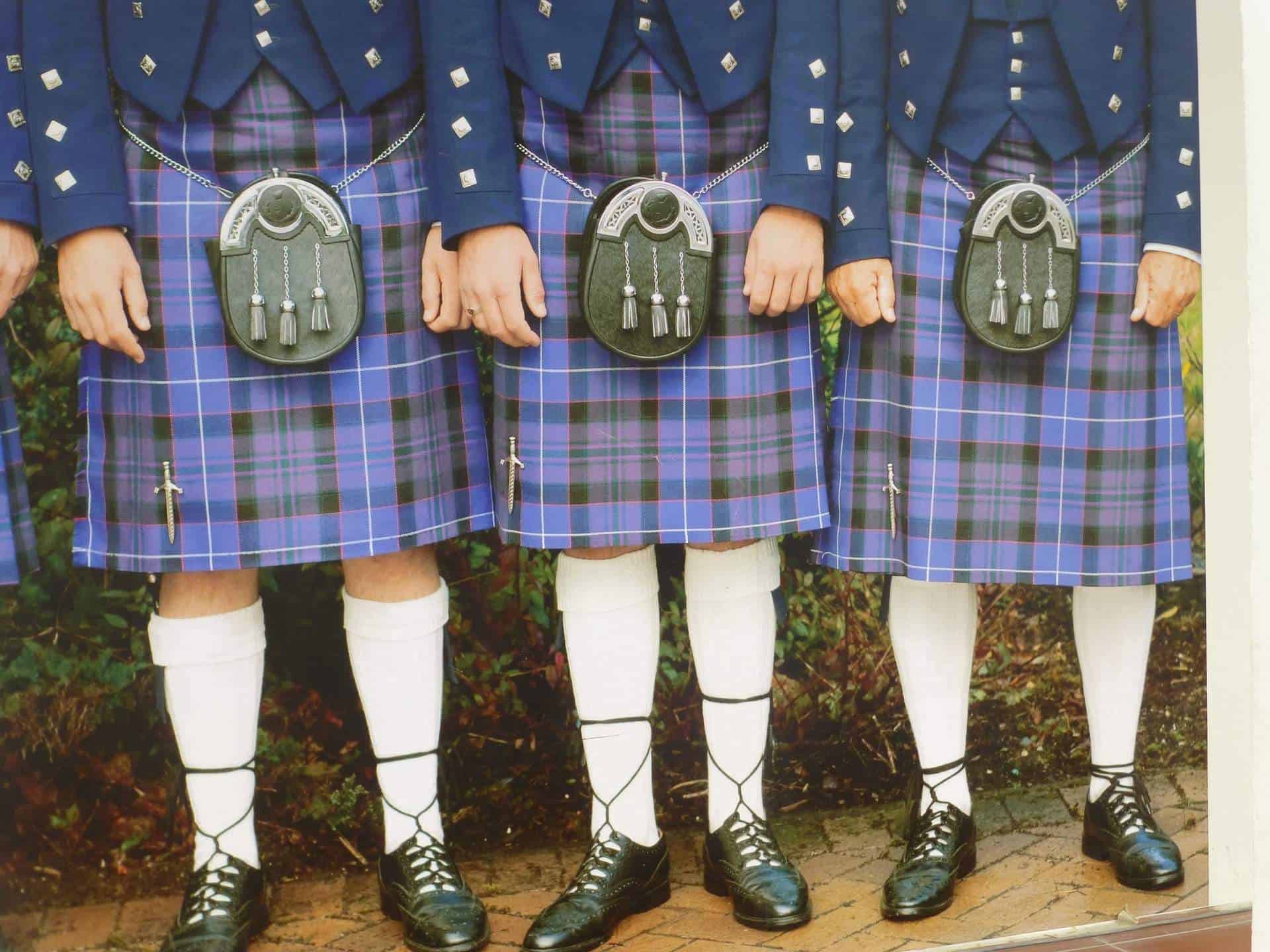 highland dress socks