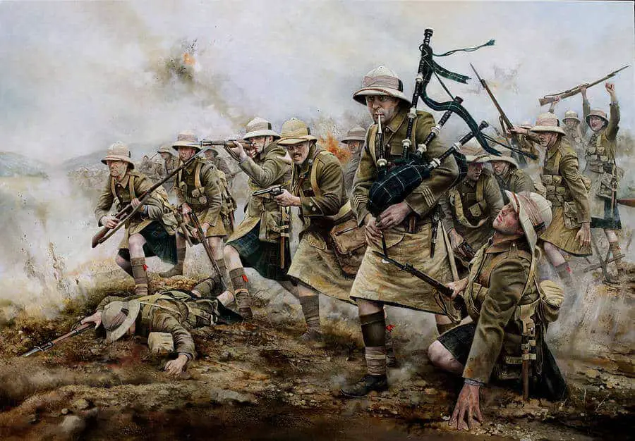 The battle of Achi Baba 1915, by Chris Collingwood