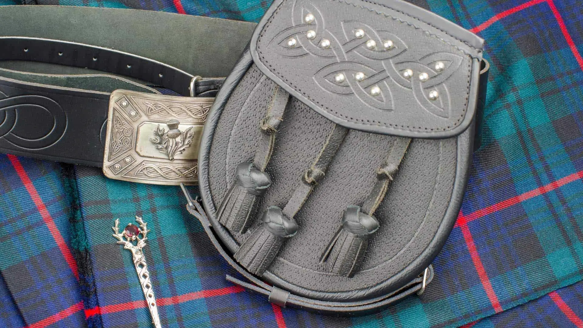 irish kilt accessories