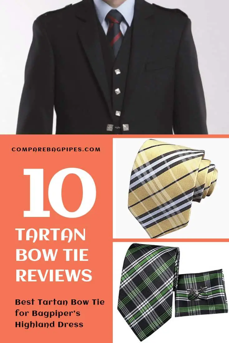 Best Tartan Bow Tie for Bagpiper’s Highland Dress